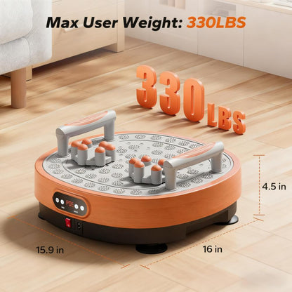 Whole Body Vibration Plate Exercise Machine with Multiple Modes